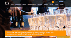 Desktop Screenshot of hs-events.nl